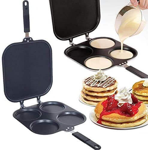 LAST ONE ‼️Nonstick Pan 4 Pancakes Fast & Easy  Perfect pancake pan, Perfect  pancakes, Non stick pan