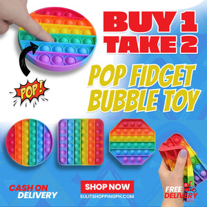 Push Pop Stress Reliever Fidget Toy ( Buy 1 Get 2 Free )