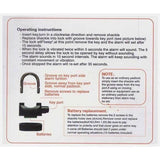 Anti-Theft Universal Security Alarm Lock