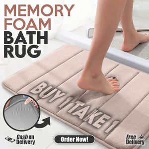 Memory Foam Absorbent Rug