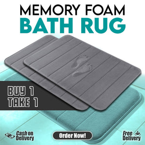 Memory Foam Absorbent Rug