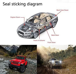 5M Weather Draft Car Seal Strip