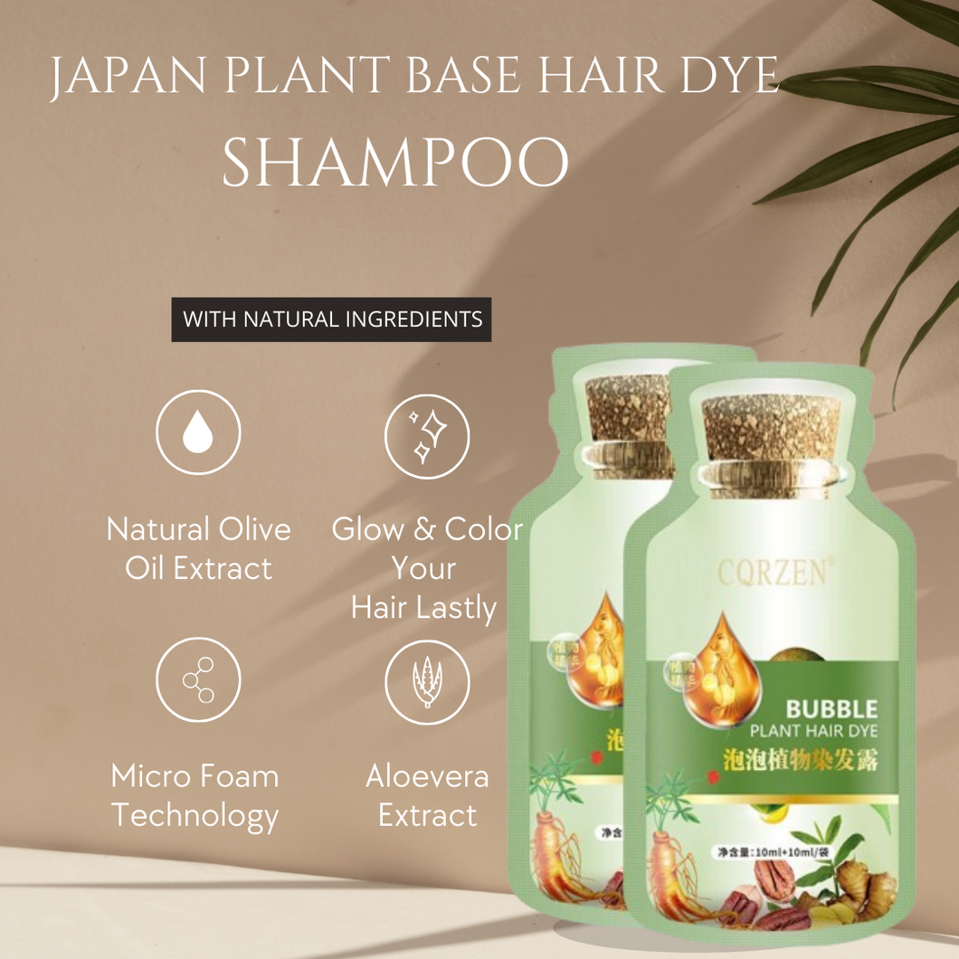 Japan Plant Base Hair Dye Shampoo