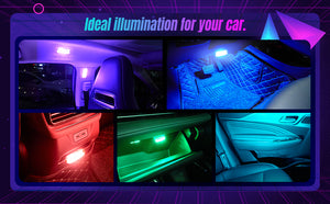 Magnetic Car Interior Ambient Lights