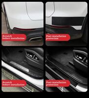 Carbon Fiber Car Door Protector Strips