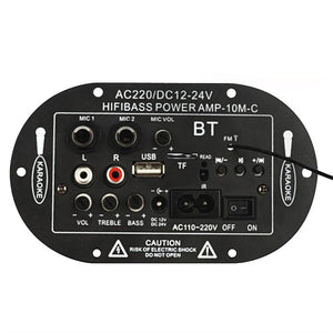 Car Subwoofer High Power HiFi Bass Bluetooth Amplifier Board