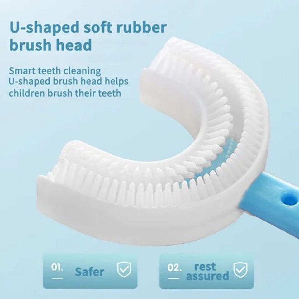 360° Kids U-Shaped Toothbrush (Buy 1 Take 1 Promo)