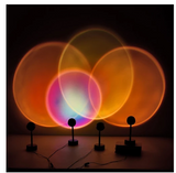 4 in 1 Sunset Projector Atmosphere Light Decor