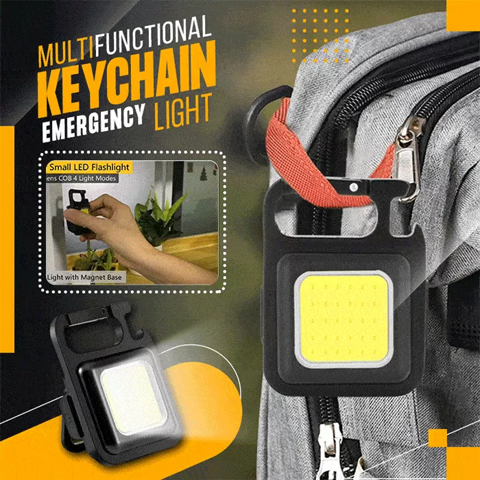 Multifunctional Keychain Emergency Light