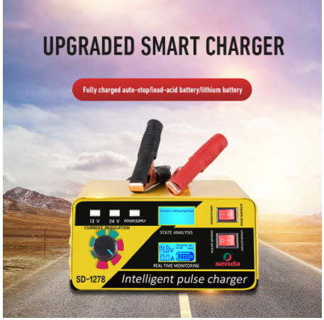 Senda Smart Pulse Car Battery Charger