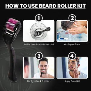 Angry Beard -Premium Beard & Hair Growth Kit