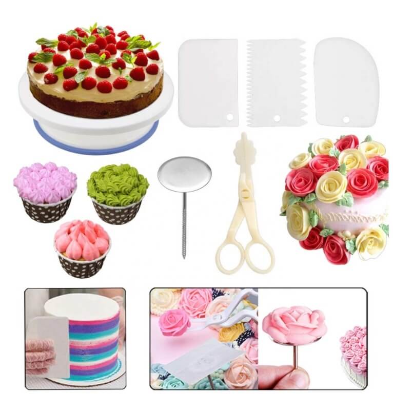 137PCS Russian Cake Decorating Supplies Kit (TOP GRADE QUALITY)