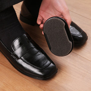 Double-sided Leather Shoe Polisher