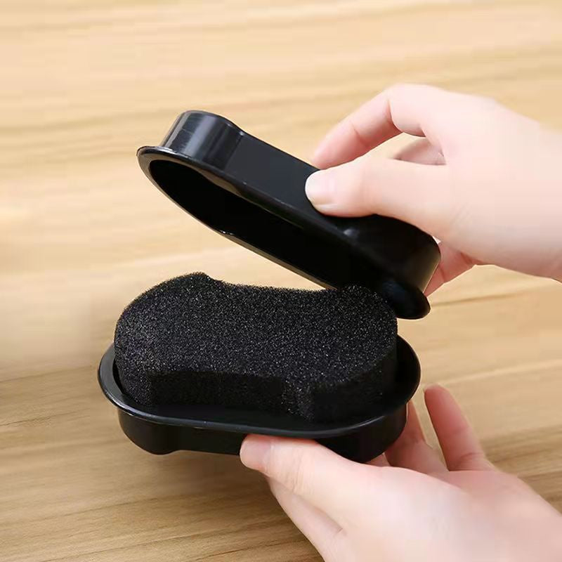 Double-sided Leather Shoe Polisher