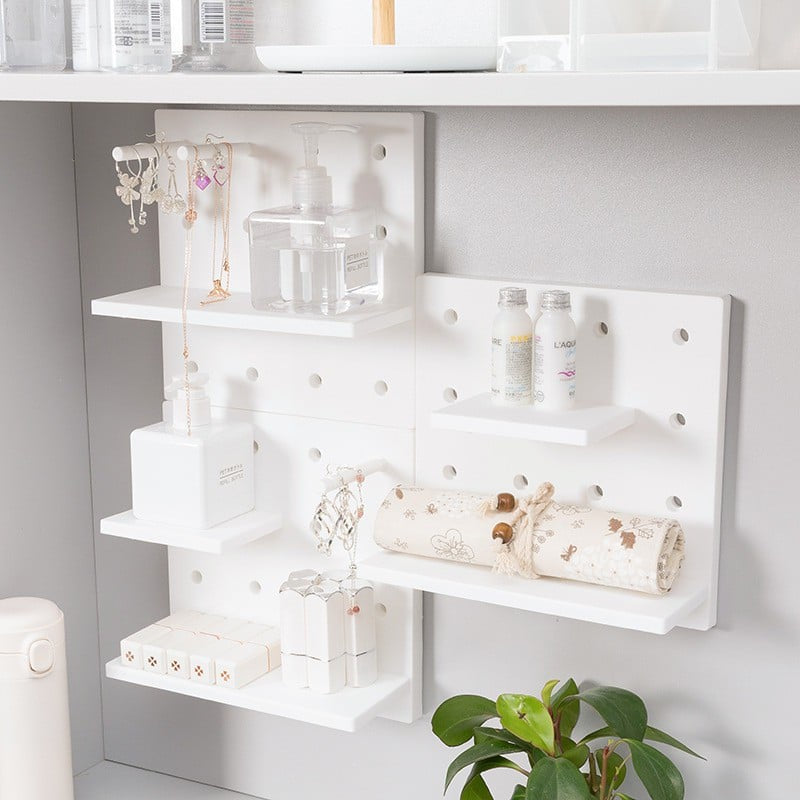 PegBoard DIY Wall-Mounted Storage Rack