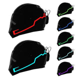 Motorcycle Helmet Light Strip