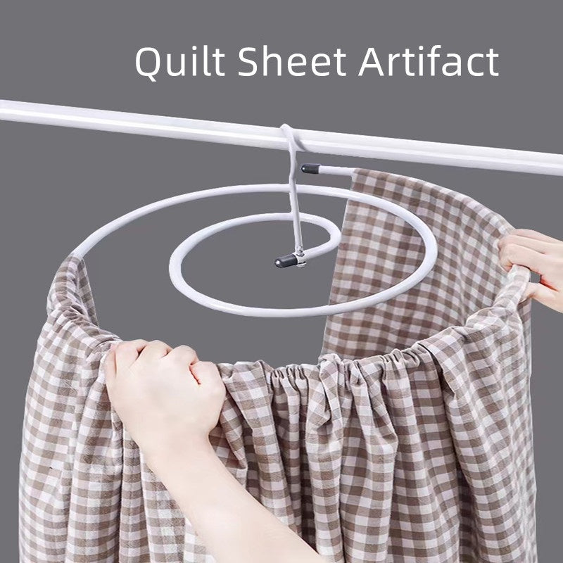 Spiral Hanger Quilt Organizer