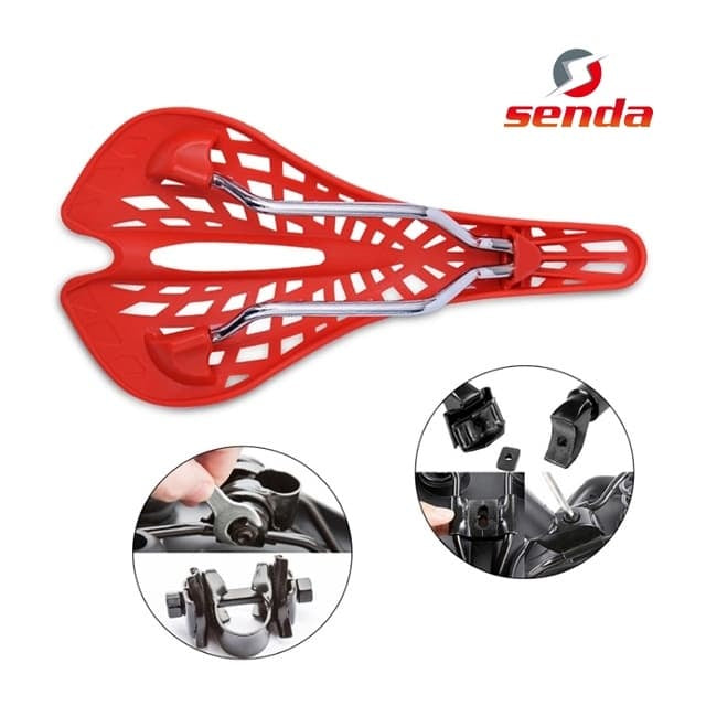 Ultra-light Shockproof Spider Web Cycling Seat