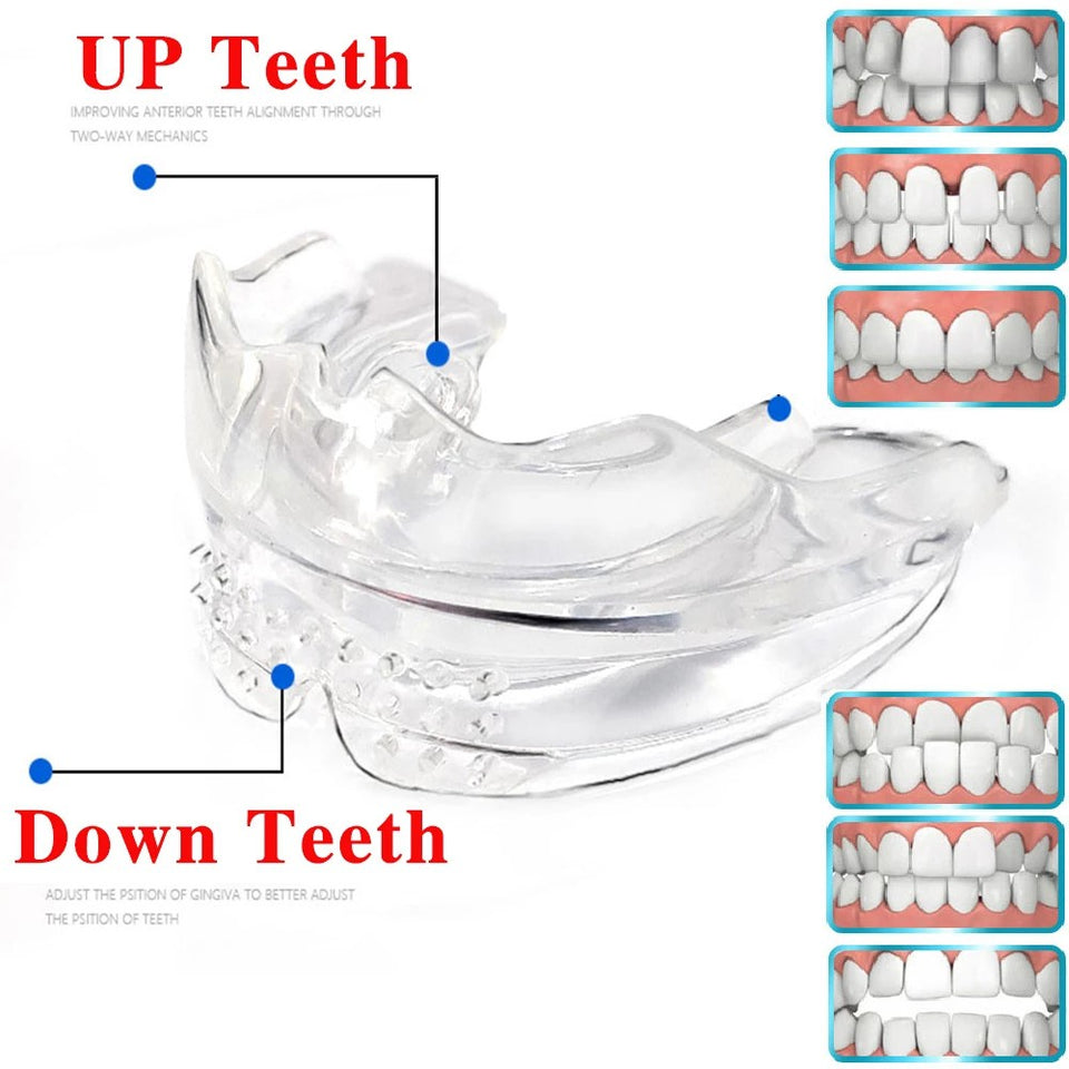 Dental Orthodontics-Braces Set 4D Silicone Alignment Trainer Teeth Retainer