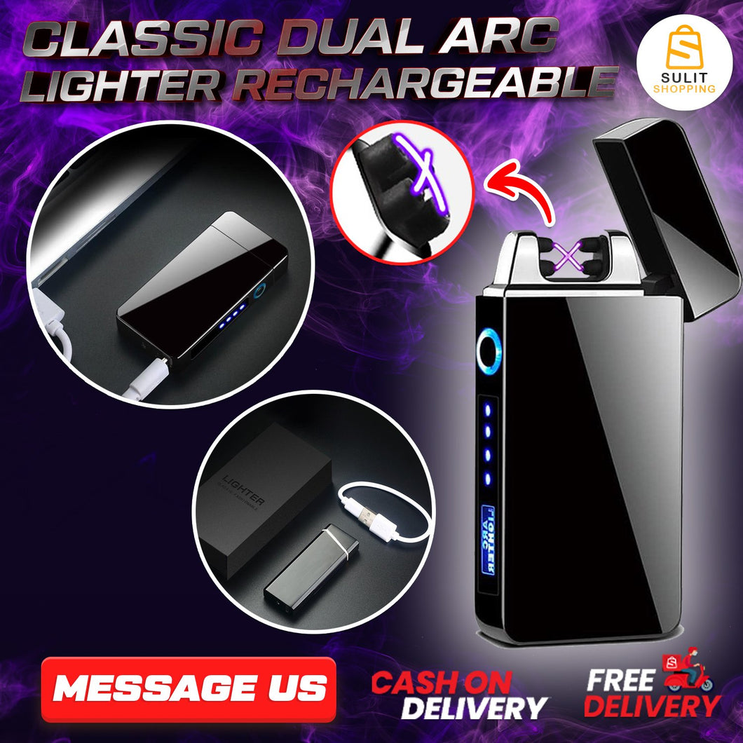 Classic Dual Arc Lighter Rechargeable