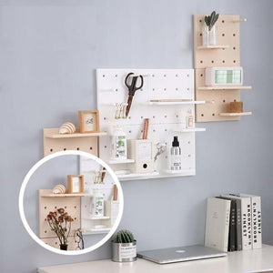 PegBoard DIY Wall-Mounted Storage Rack