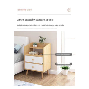 beside table drawer mini bed cabinet With Lock ATOZ Mini Modern Simple Storage