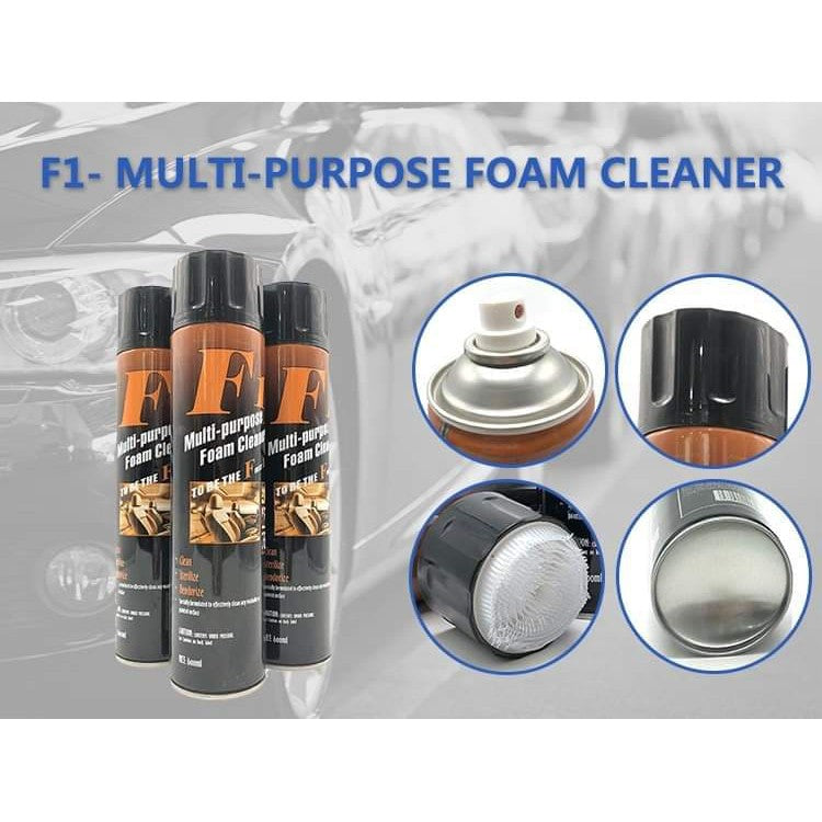 650ML  F1 Multi-Functional Foam Cleaner (Buy 1 Get 1)