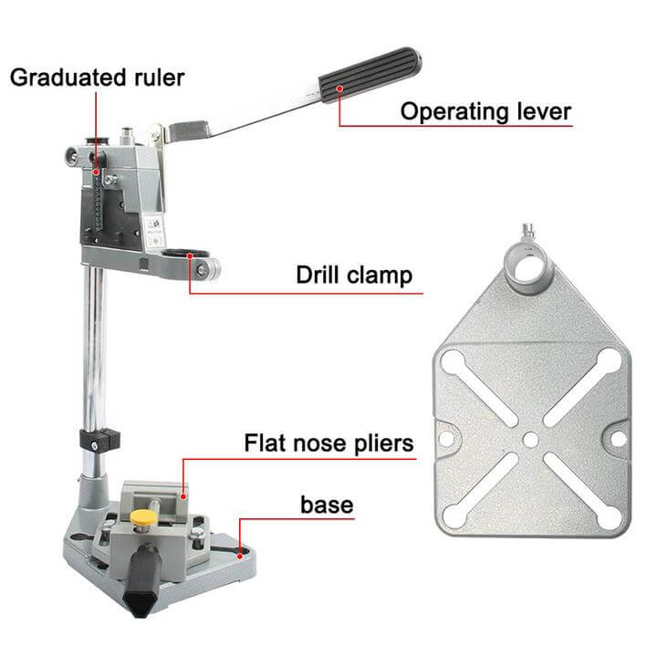 HEAVY DUTY ELECTRIC DRILL STAND HOLDER