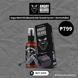 Angry Beard -Premium Beard & Hair Growth Kit