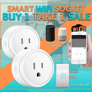 Wireless Smart Power Remote Control Socket US Plug AP (Buy 1 Take 1)