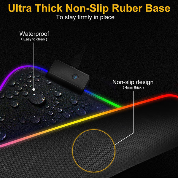 High Quality RGB Gaming Mouse Pad