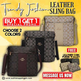 (Buy 1 Get 1 Promo) Authentic Coach Leather Sling Bag "NEW DESIGN"