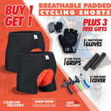 Buy 1 Get 1 Breathable Padded Cycling Underwear PLUS 3 FREEBIES