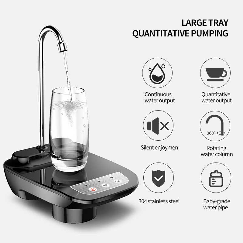 Electric Wireless Water Bottle Pump NEW VESION