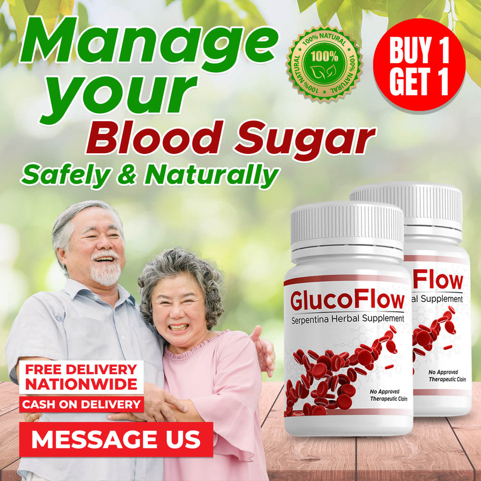 GLUCOFLOW Pure Herbal Serpentina Capsule