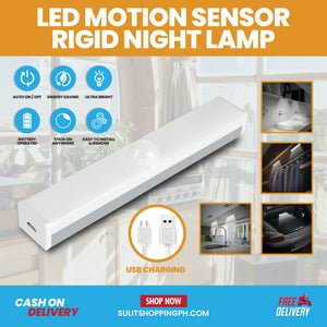 LED Motion Sensor Rigid Night Lamp Portable