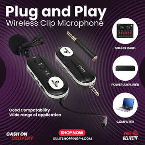 Plug and Play Wireless Microphone