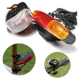3IN 1 Bicycle 7-LED Safety Warning Turn Signal Light