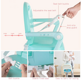 Baby-to-Toddler Adjustable Height High Chair