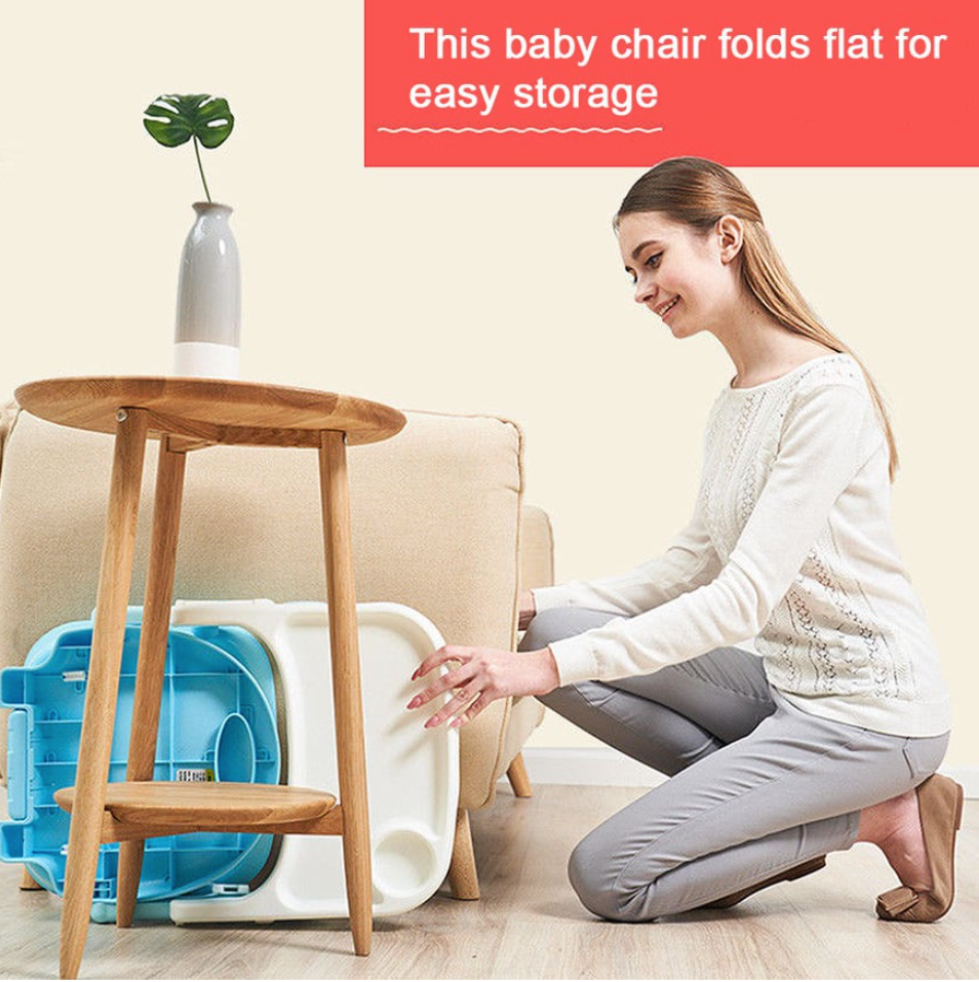 Baby-to-Toddler Adjustable Height High Chair