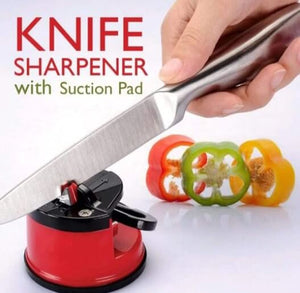 Suction Cup Whetstone Knife Sharpener