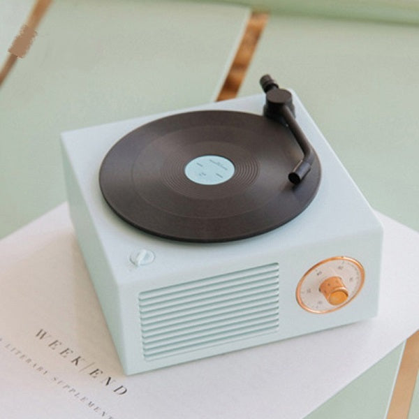 Bluetooth Speaker Retro Vinyl Record Player