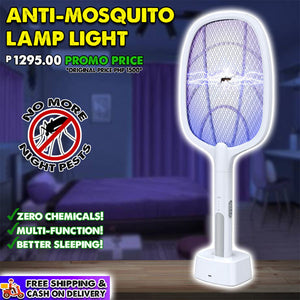 2-IN-1 Rechargeable Anti-Mosquito Lamp Light