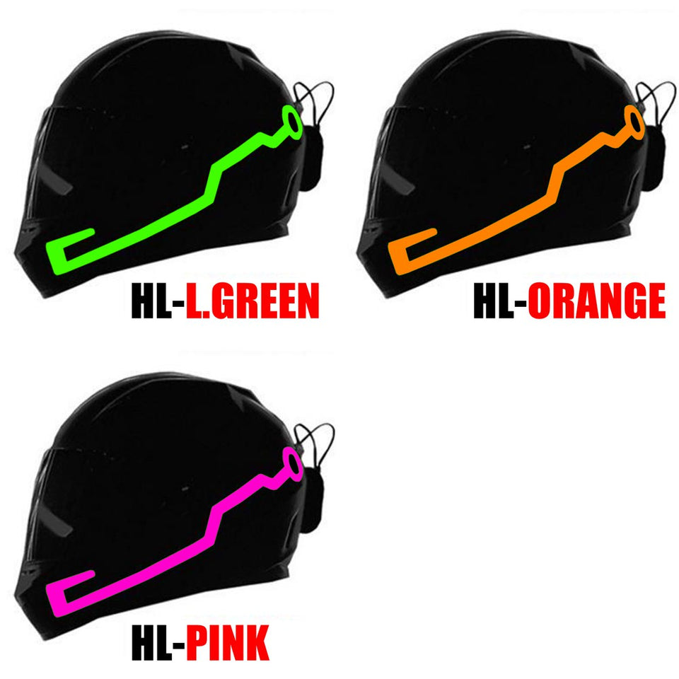 Motorcycle Helmet Light Strip