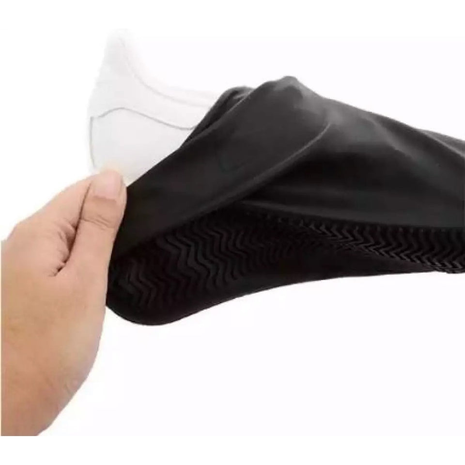 Silicone Waterproof Black Shoes Cover