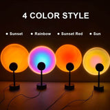 4 in 1 Sunset Projector Atmosphere Light Decor