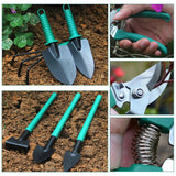 10PCS Garden Tools Set w/ FREE SOIL METER