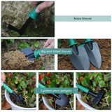 10PCS Garden Tools Set w/ FREE SOIL METER