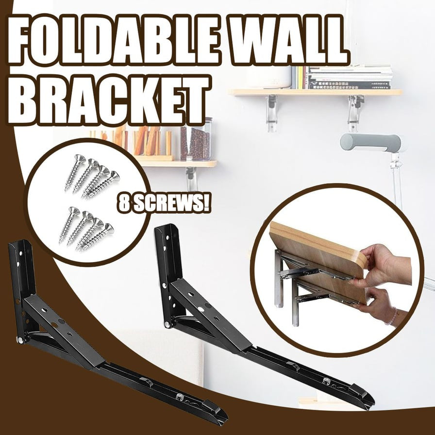 Foldable Wall Shelf Bracket