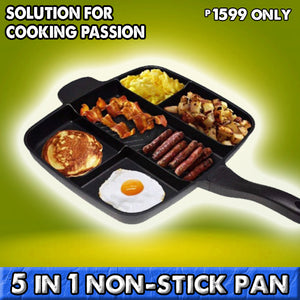5 in 1 Non-Stick Grill Pan